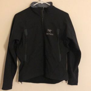 Arc’teryx Black Soft Shell Jacket Size S/P 4-6